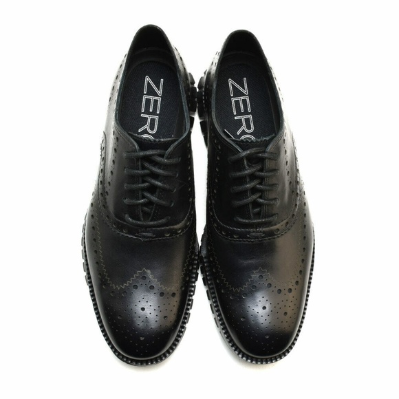 COLE HAAN Men Zerogrand Wingtip Black/Black C20719 main image 4